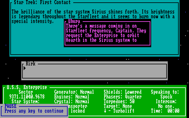 Gameplay of Star Trek: First Contact