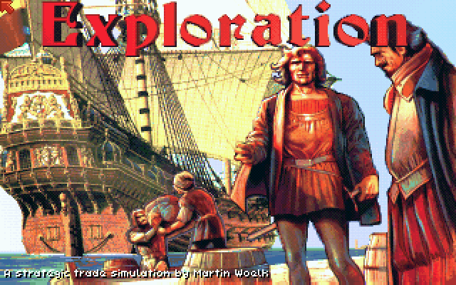 Title screen of Exploration