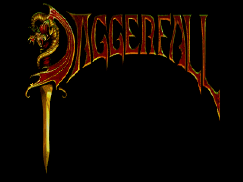 Title screen of The Elder Scrolls: Daggerfall