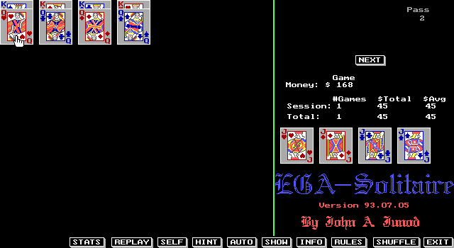 Gameplay of EGA-Solitaire