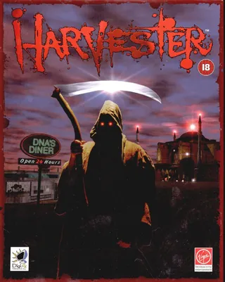 Box front of Harvester