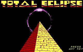 Title screen of Total Eclipse