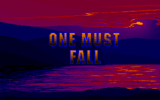 Title screen of One Must Fall