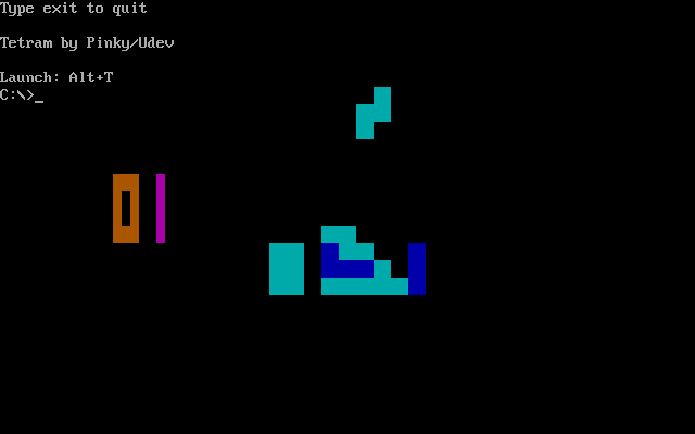 Gameplay of TetRAM