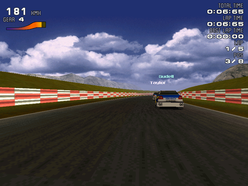 Gameplay of S40 Racing