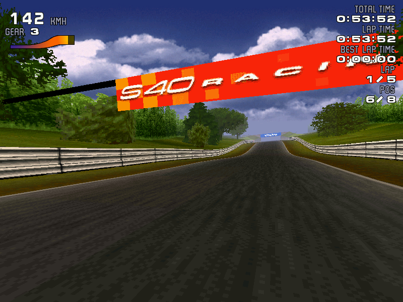Gameplay of S40 Racing