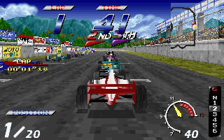 Gameplay of Circuit Racer