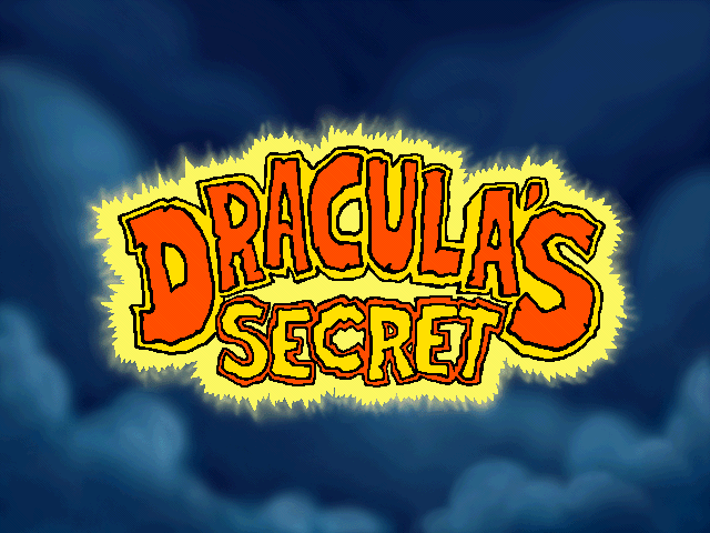 Title screen of Dracula's Secret