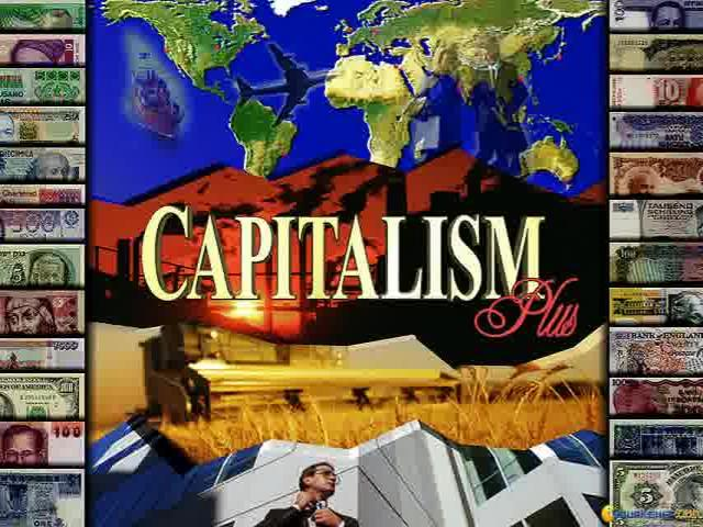 Title screen of Capitalism Plus