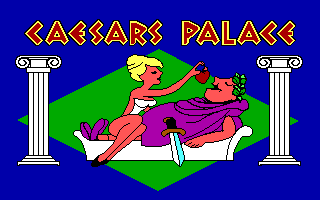 Title screen of Caesars Palace