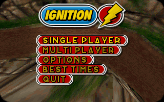 Title screen of Ignition
