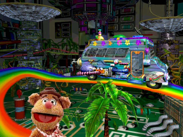 Gameplay of The Muppet CD-ROM: Muppets Inside