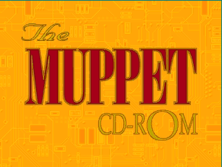 Title screen of The Muppet CD-ROM: Muppets Inside