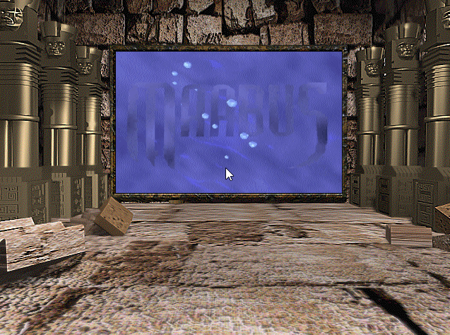 Title screen of Maabus
