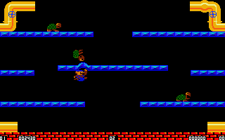 Gameplay of Mario Brothers VGA