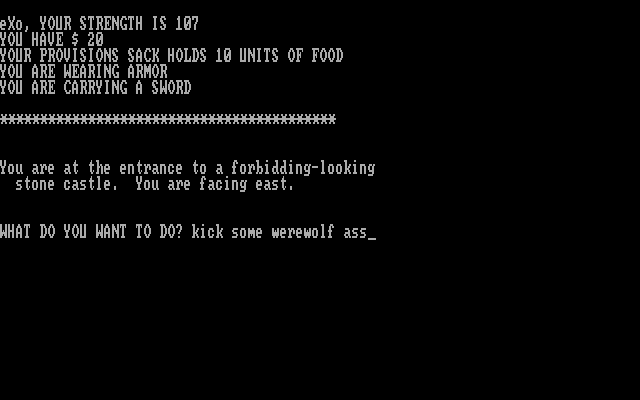 Gameplay of Werewolves and Wanderers
