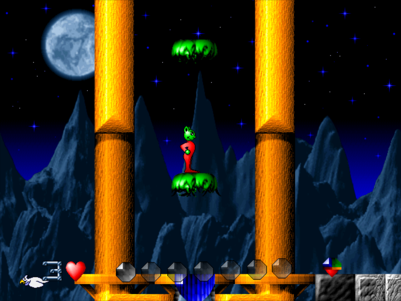 Gameplay of Moon Child