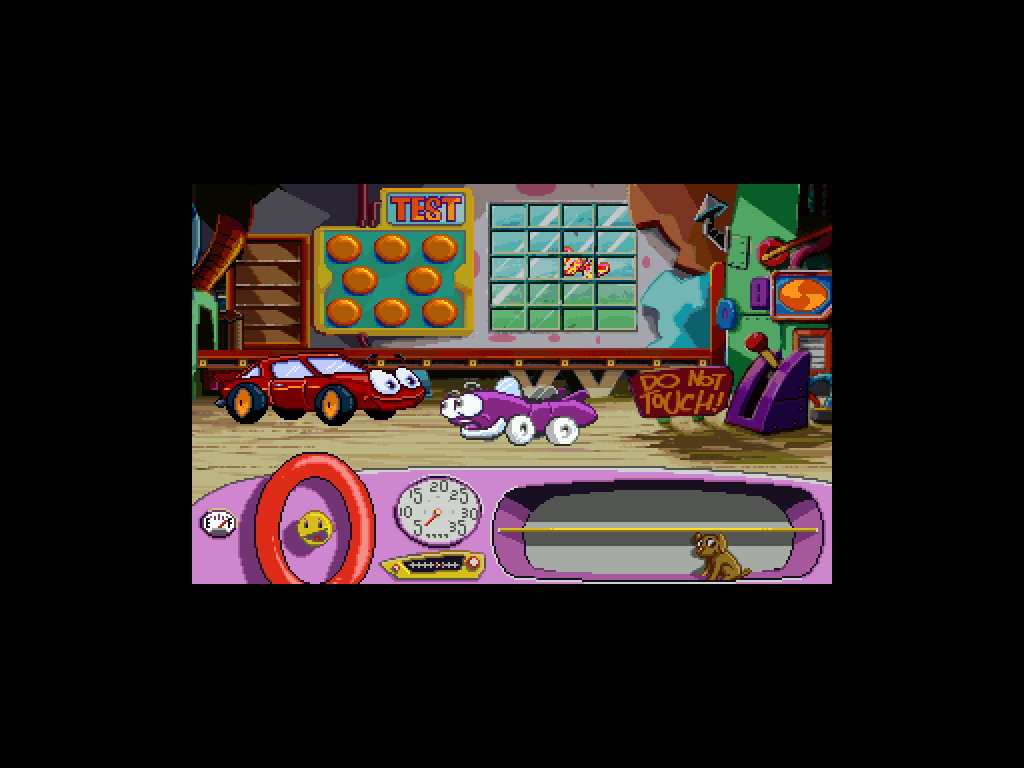 Gameplay of Putt-Putt Goes to the Moon