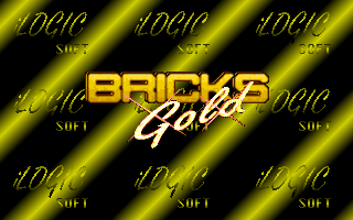 Title screen of Bricks Gold