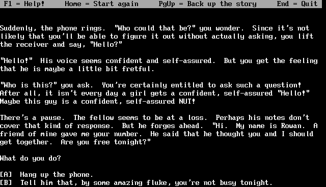 Gameplay of Love's Fiery Imbroglio