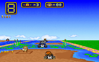Gameplay of Wacky Wheels