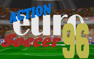 Title screen of Action Euro Soccer 96
