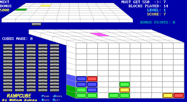 Gameplay of Rampcube