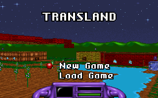 Title screen of Transland