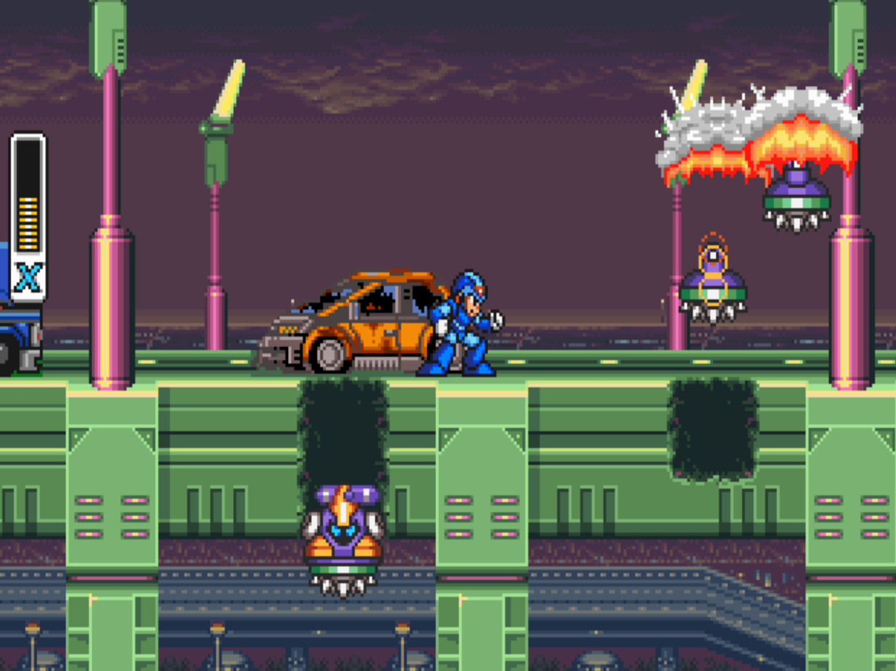 Gameplay of Mega Man X