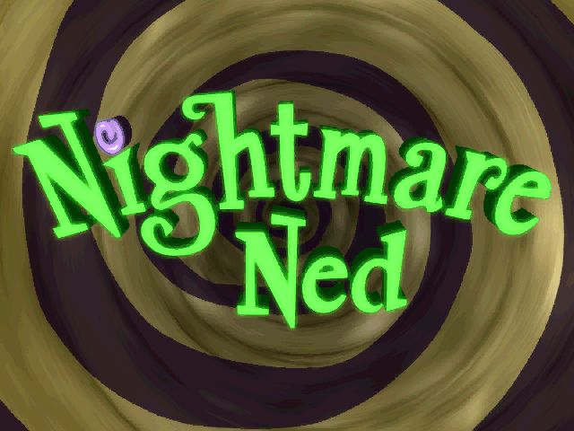 Title screen of Nightmare Ned