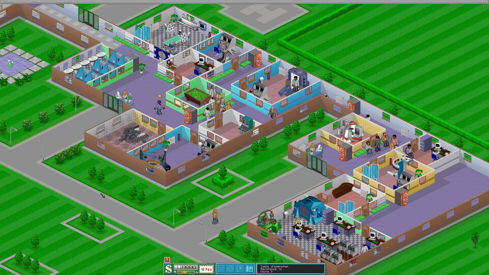 Gameplay of Theme Hospital