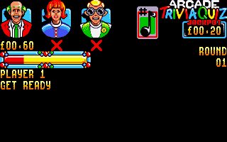 Gameplay of Arcade Trivia Quiz