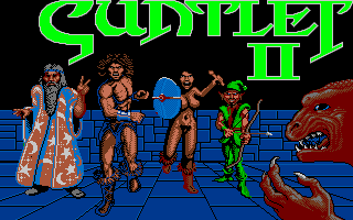 Title screen of Cuntlet II
