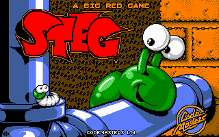Title screen of Steg the Slug