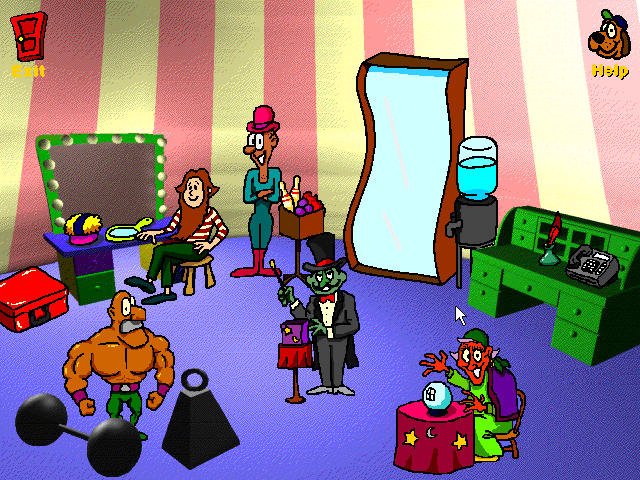 Gameplay of Gus Goes to the Kooky Carnival: In Search of Rant