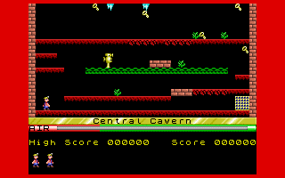 Gameplay of Manic Miner