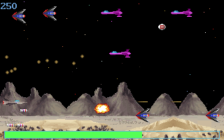 Gameplay of Galaxy Fighter