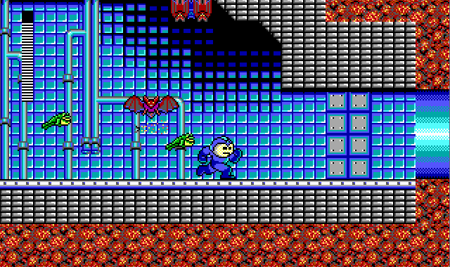 Gameplay of Mega Man