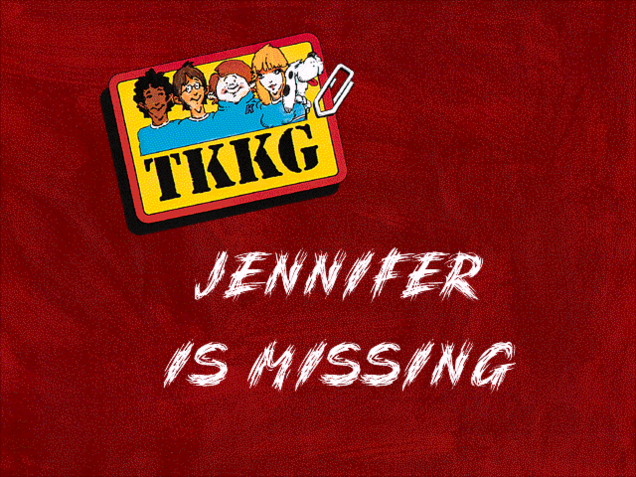 Title screen of TKKG: Katjas Geheimnis