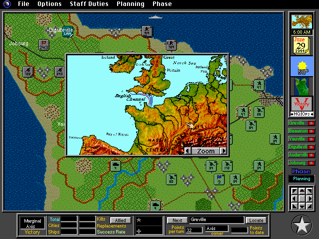 Gameplay of V for Victory: Commemorative Collection