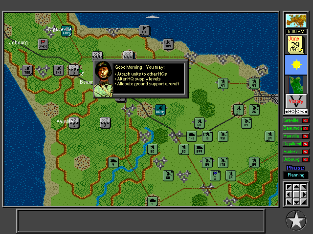 Gameplay of V for Victory: Commemorative Collection