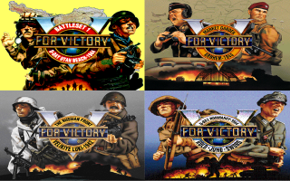 Title screen of V for Victory: Commemorative Collection