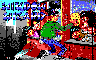Title screen of Window Wizard