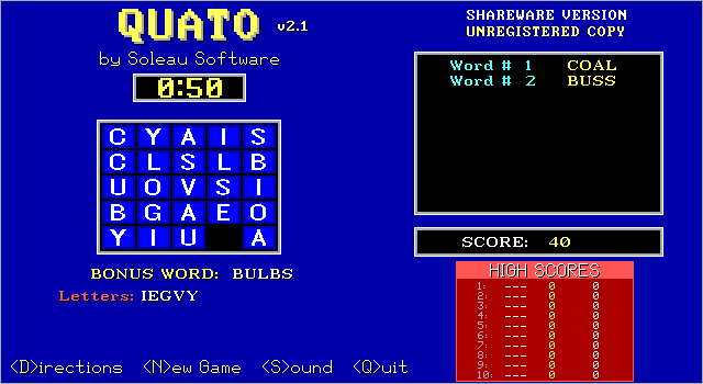 Gameplay of Quato