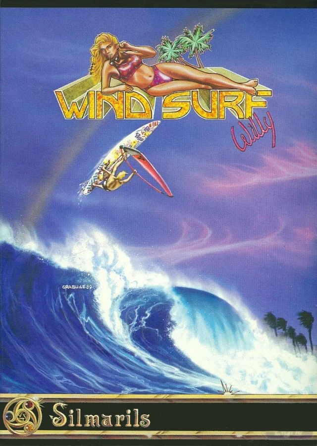 Box front of Windsurf Willy