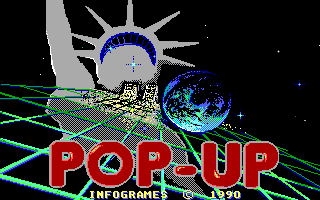 Title screen of Pop-Up