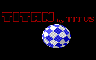 Title screen of Titan