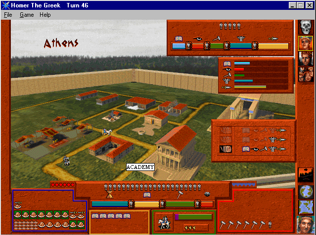 Gameplay of The Rise & Rule of Ancient Empires