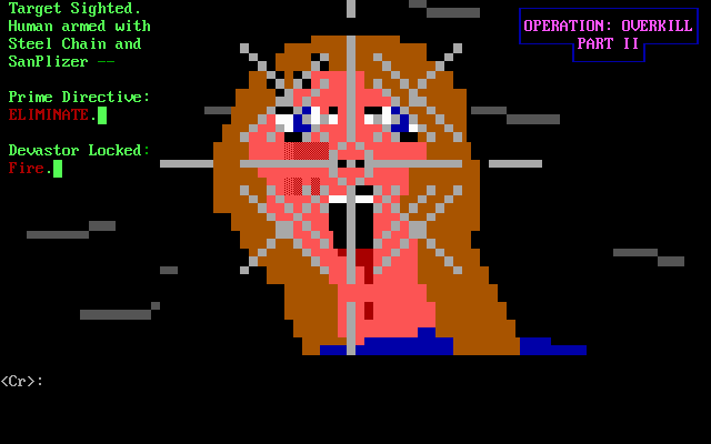 Title screen of Operation: Overkill II