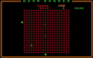 Gameplay of Worm Burner